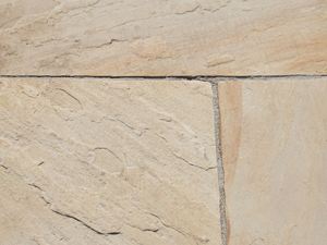 Detailaufnahme beiger Sandstein Yellow Mint
